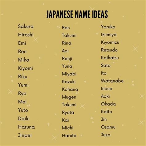 日式名字|Japanese Name Generator